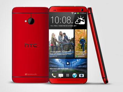 HTC One màu đỏ về Việt Nam, giá 15,99 triệu