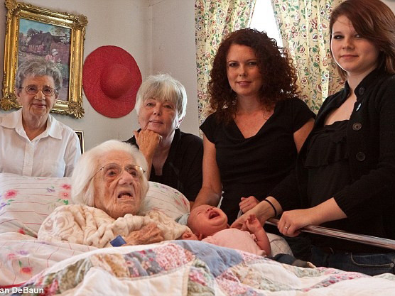 Bà mẹ của sáu thế hệ