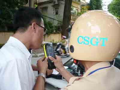 Đã uống rượu bia thì không cầm lái