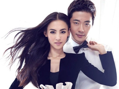 Trương Bá Chi lại mặc váy cô dâu