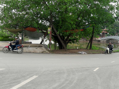 Khu vực xảy ra vụ ẩu đả giữa hai nhóm thanh niên