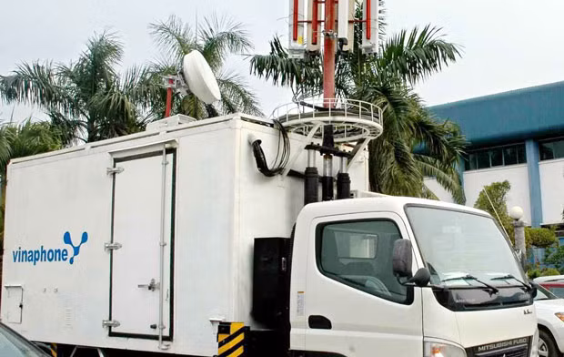 VinaPhone điều xe phát sóng di động phục vụ lễ tang Đại tướng