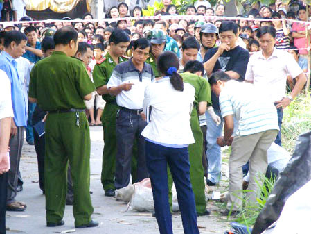 Phát hiện xác người bị chặt khúc, phi tang