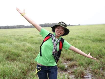 Nữ sinh đại sứ môi trường nói về ‘một nửa’