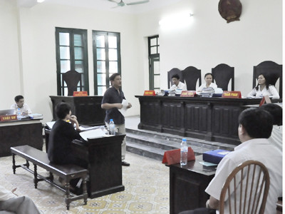 Phiên tòa xét xử vụ kiện ICC kiện báo NNVN