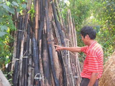 Hoang mang vì nhà bị phóng hỏa trong đêm