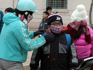 Rét đậm từ miền Bắc tràn xuống miền Trung