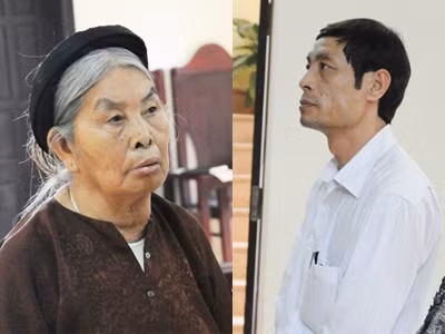 Bà Bảy và ông Cường (Bác - cháu) chỉ vì mảnh đất 90m2 mà cạn hết tình bác cháu. Ảnh: TL