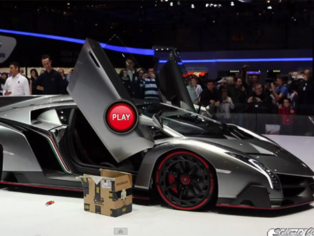 Nghe tiếng gầm 'cực hiếm' của Lamborghini Veneno