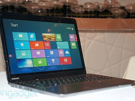 Toshiba giới thiệu Ultrabook cảm ứng 16 triệu đồng