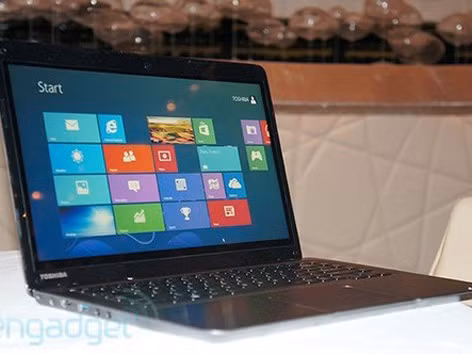 Toshiba giới thiệu Ultrabook cảm ứng 16 triệu đồng