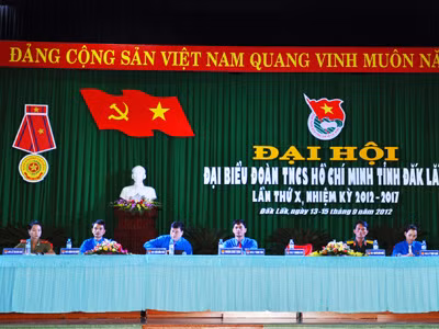 Đại hội Đoàn TNCS Hồ Chí Minh tỉnh Đắk Lắk lần thứ 10