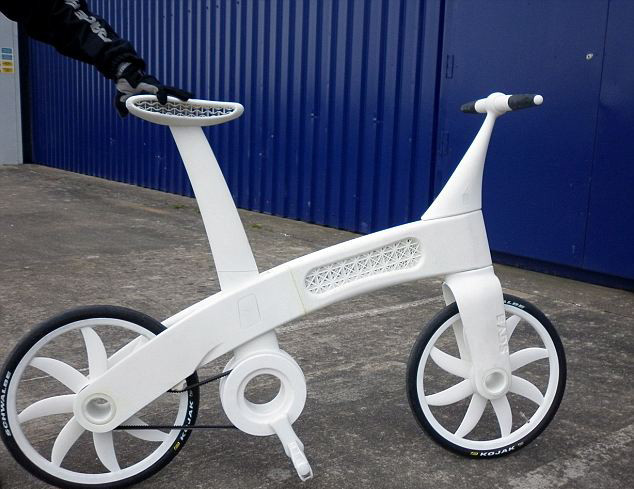 Sản xuất xe đạp bằng... công nghệ in ấn