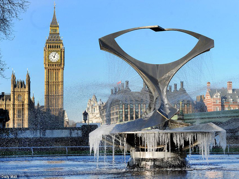 Châu Âu mùa giá rét