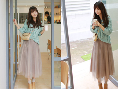 Bạn gái cao, ngực quá to, chân vòng kiềng mặc gì?