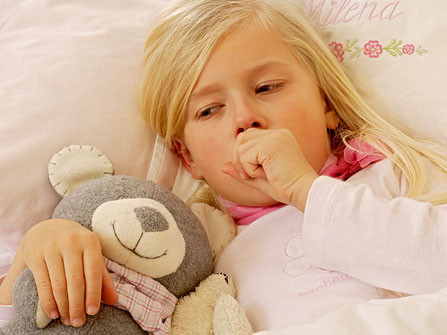 Chữa ho cho trẻ ngày đông về