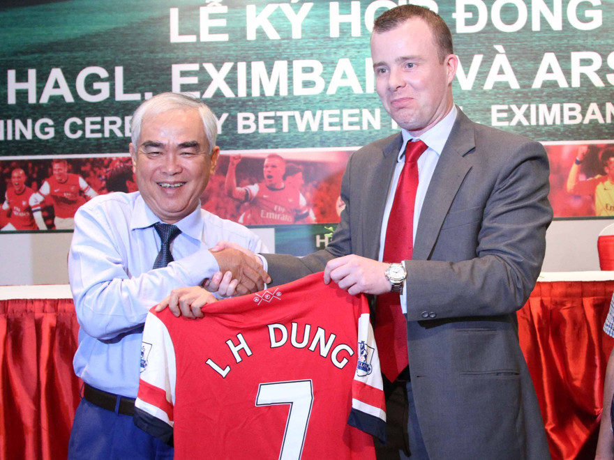 Mời Arsenal sang VN không phải chiêu 'đánh bóng tên tuổi'