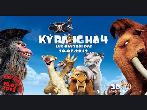 Ice Age 4: Sự trở lại nhạt nhòa