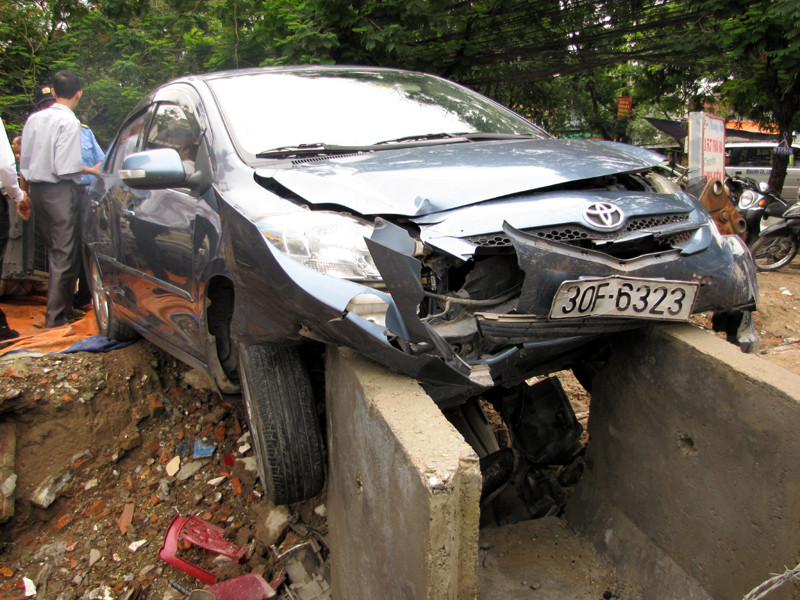 Hiện trường vụ tai nạn