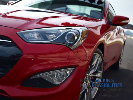 Lộ ảnh chính thức đầu tiên của 2013 Hyundai Genesis Coupe