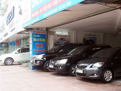 Trước giờ giảm phí trước bạ, thị trường xe cũ vẫn ngủ đông