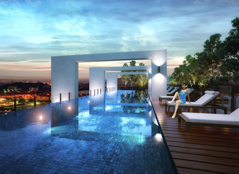 Khu phức hợp kiến trúc Thụy Sĩ trong lòng TP HCM