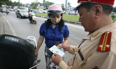 Chưa xử phạt xe không chính chủ