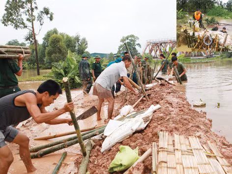 Mong manh Đê kè