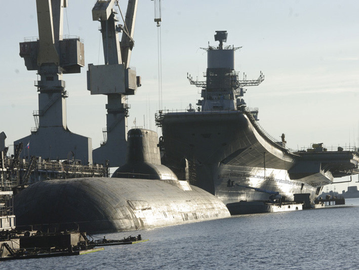 ‘Chốt’ thời điểm chuyển giao tàu sân bay Vikramaditya