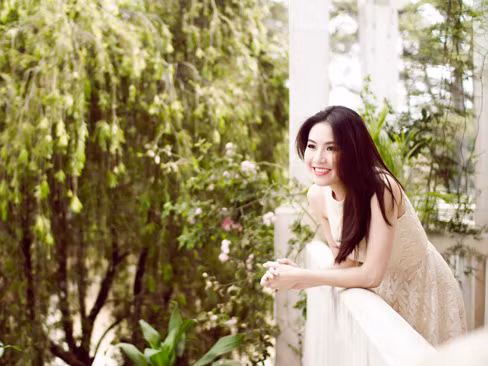 Ái Nhi đẹp mịn màng nhờ ăn chay trường