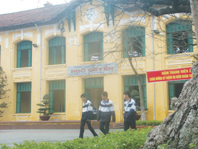 Trường THPT Ngô Quyền nay, Bonnal xưa Ảnh: L.K