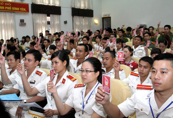 Đại hội Đoàn thanh niên Công an TP Hà Nội