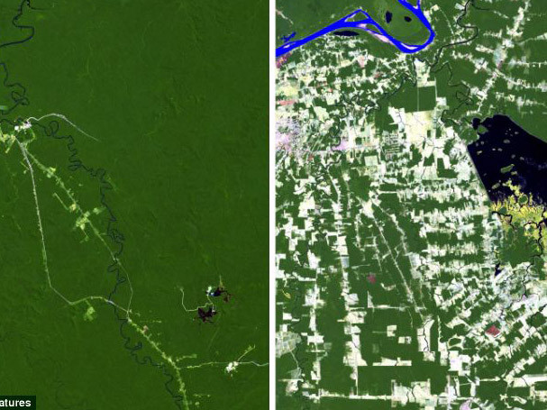 Những biến đổi của Trái đất qua ảnh vệ tinh