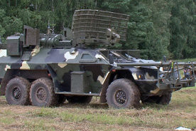 Mục sở thị xe bọc thép quét mìn Listva