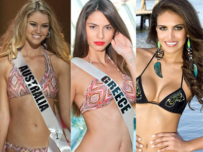 Ngắm 7 Hoa hậu gợi cảm nhất thế giới năm 2011