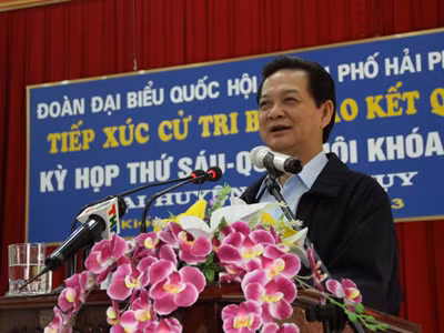 Thủ tướng Nguyễn Tấn Dũng: Tăng tiềm lực quốc phòng để sẵn sàng tự vệ