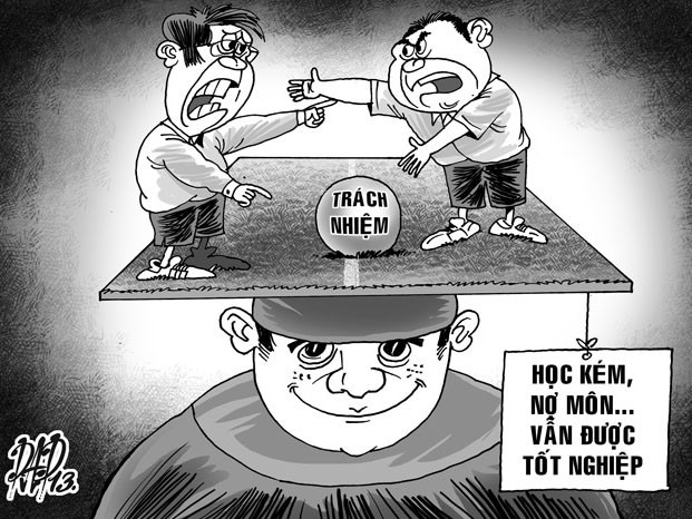 Nợ môn học vẫn được tốt nghiệp