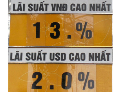 Âm thầm vượt trần lãi suất