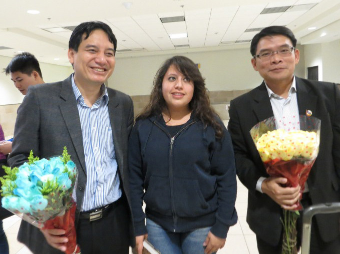 Đoàn Việt Nam dự Festival 18 đã đến Ecuador