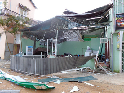 Khí mê tan có thể làm nổ banh quán ăn tại Đà Lạt