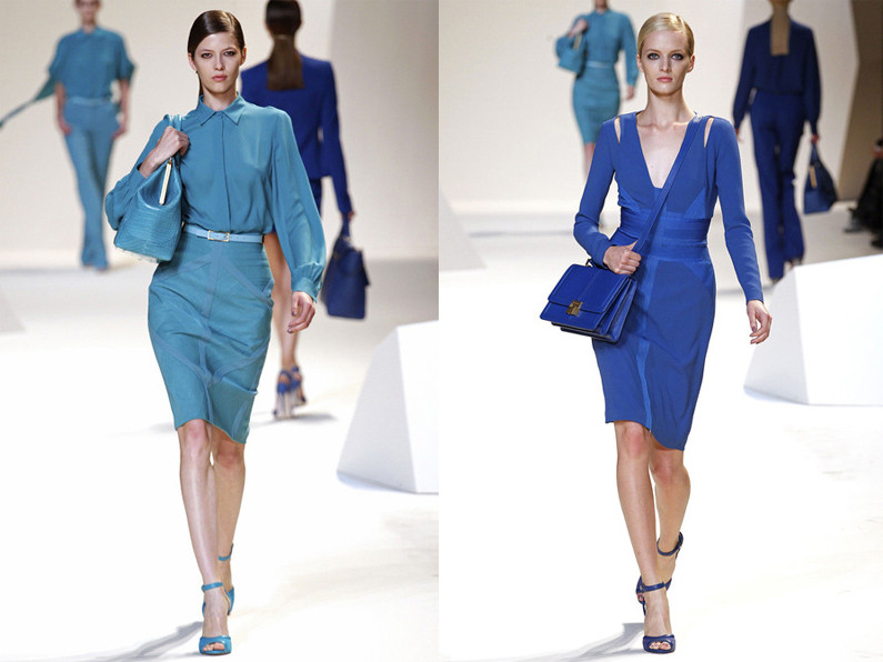 Sắc xanh 'khuấy động' xuân hè 2013