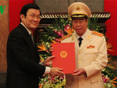 Phong hàm Thượng tướng cho Thứ trưởng Bộ Công an Bùi Văn Nam