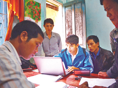 'Xã laptop' vùng cao