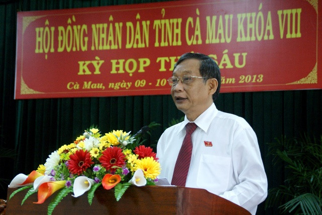 Chánh VP tỉnh Cà Mau: ‘Không hiểu sao có tín nhiệm thấp!’