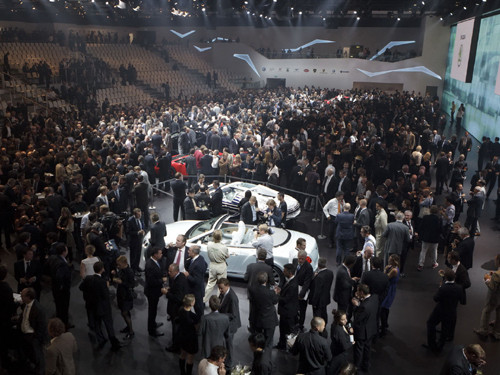 Hai ngôi sao tại Frankfurt Motor Show