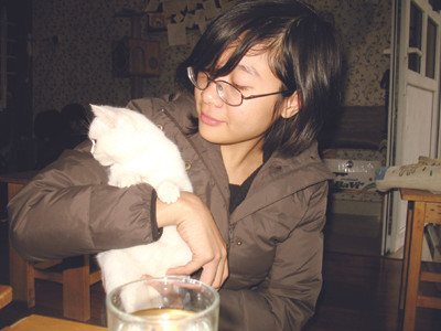 Cô chủ quán Trần Huyền Hương