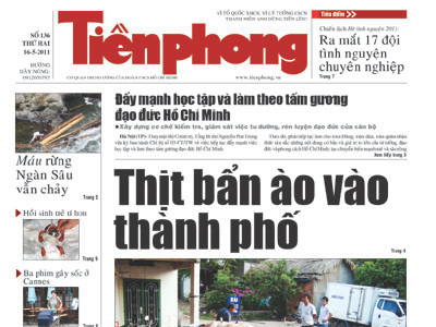 Tiền Phong nhật báo hôm nay có gì đáng chú ý?