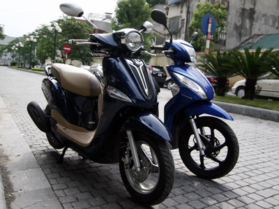 So sánh Honda Vision và Yamaha Nozza