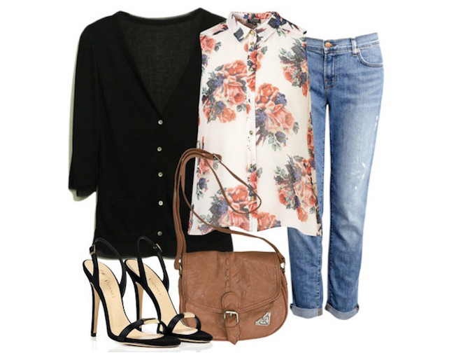 3 cách mix đồ ấn tượng với cardigan đen