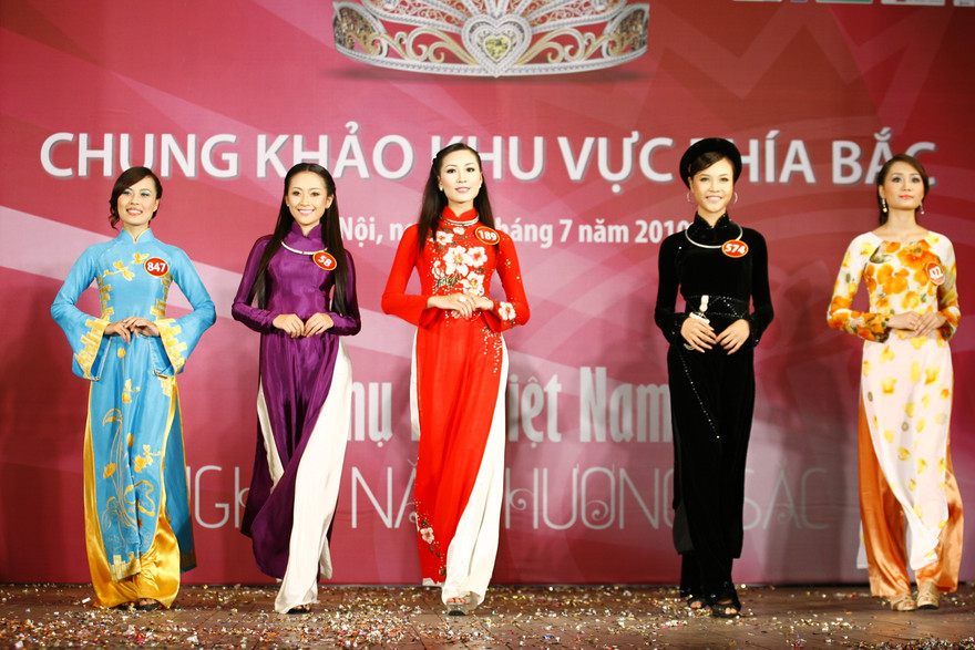 Bộ ảnh 22 thí sinh đẹp nhất KV phía Bắc: Trang phục áo dài